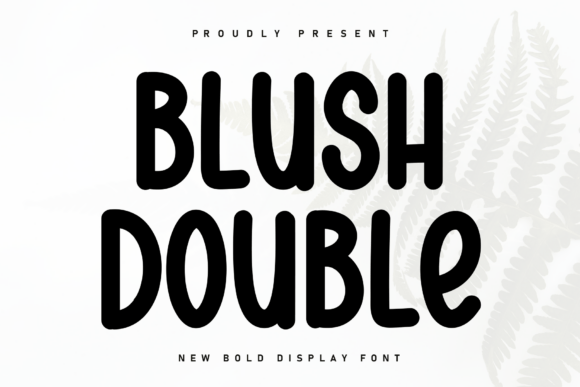 Blush Double: A Sweet Handwritten Display Font