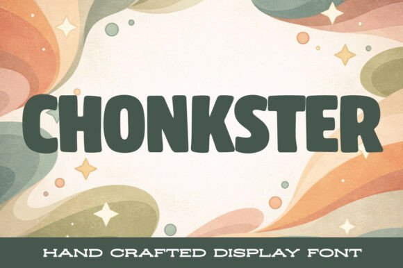 Chonkster: A Bold Typeface for Makers