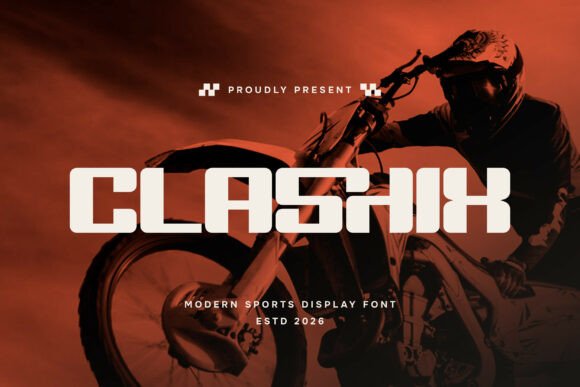Clashix Typeface for Bold Business Branding