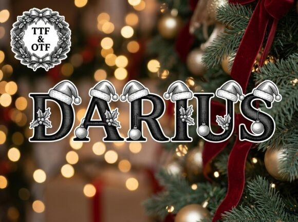 Darius Font Review: A Bold Display Typeface for Modern Design