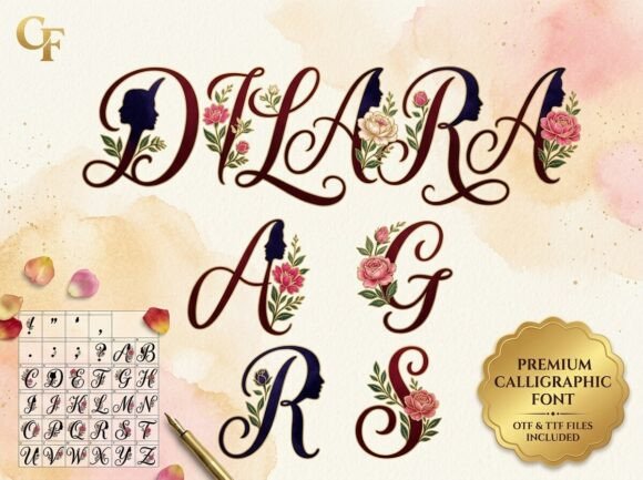 Dilara: A Premium Display Font for Digital Design