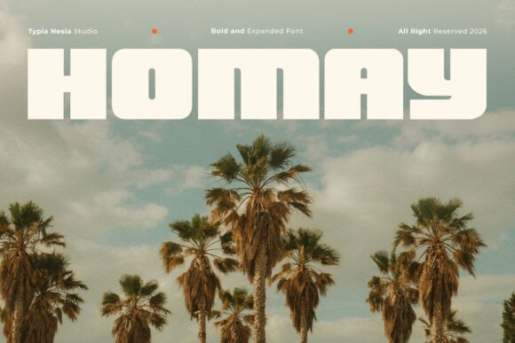 Homay: The Bold Typeface for Modern Brands