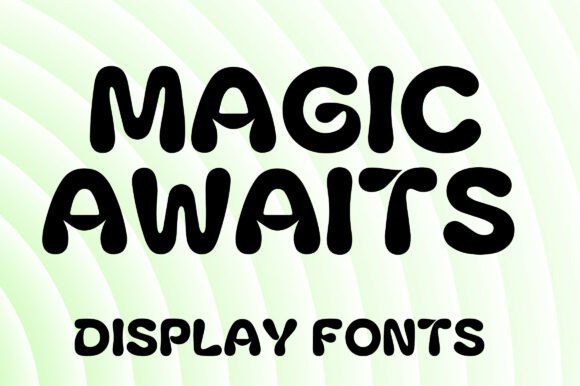 Magic Awaits Typeface for Playful Branding