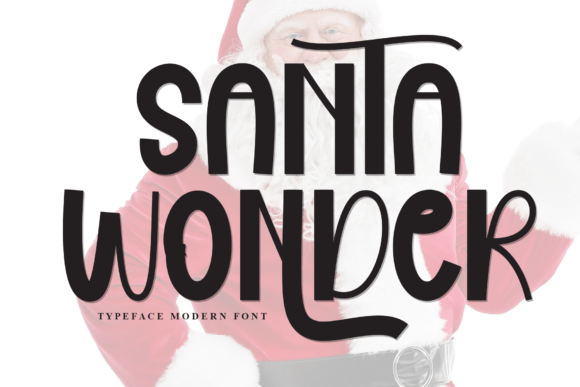Santa Wonder Font for Whimsical Branding