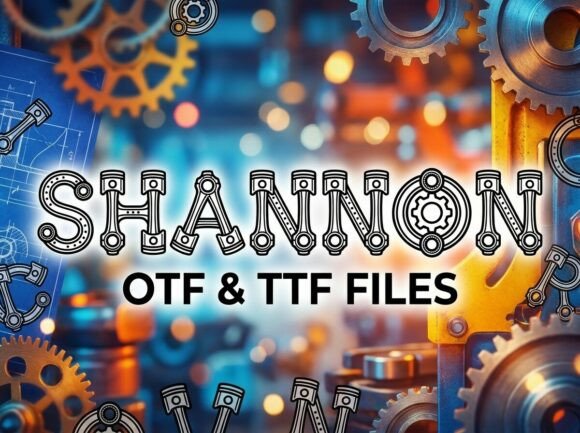 Shannon Typeface for Elegant Editorial Design