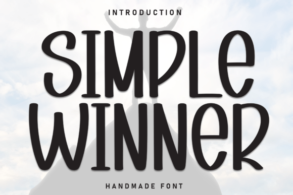 Simple Winner: A Whimsical Display Font for Editorial Charm