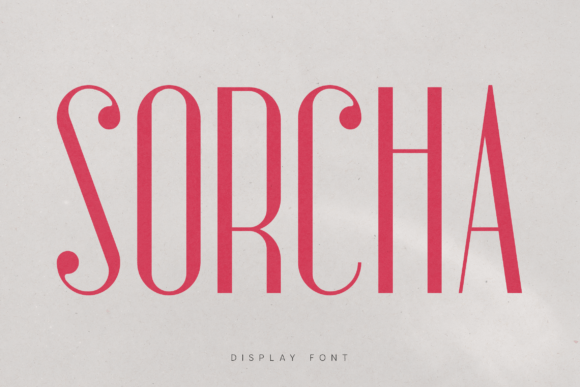 Sorcha: The Elegant Display Font for Modern Makers