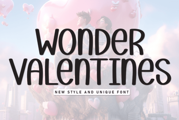 Wonder Valentines: A Handwritten Display Font Review